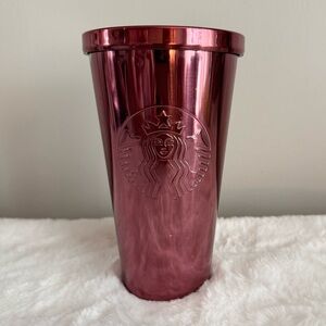 Starbucks Rose Metallic Tumbler
